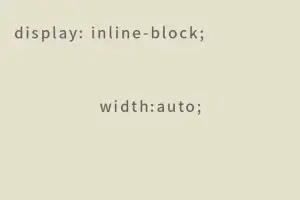 【CSS】 100％指定したdisplay: inline-block; の横幅を元に戻す方法